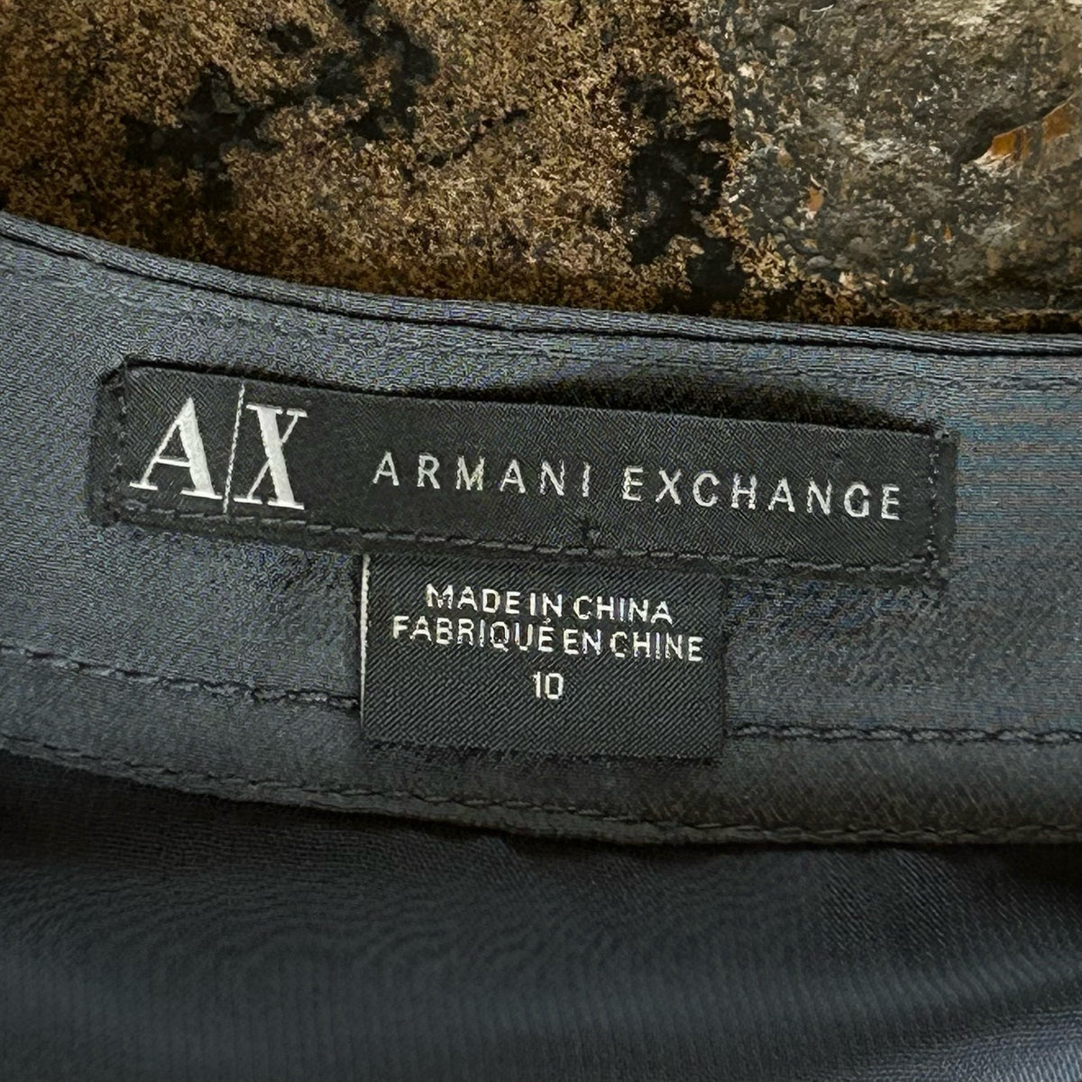 Gray Armani Asymetrical Skirt