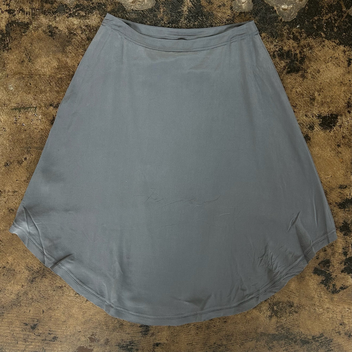 Gray Armani Asymetrical Skirt