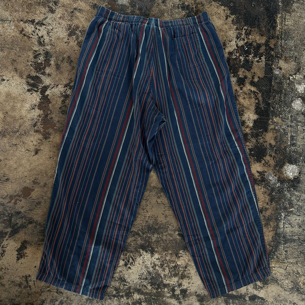 Striped Drawstring Pants
