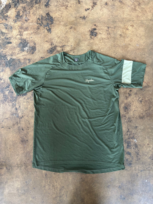 Green Rapha Cycling Shirt