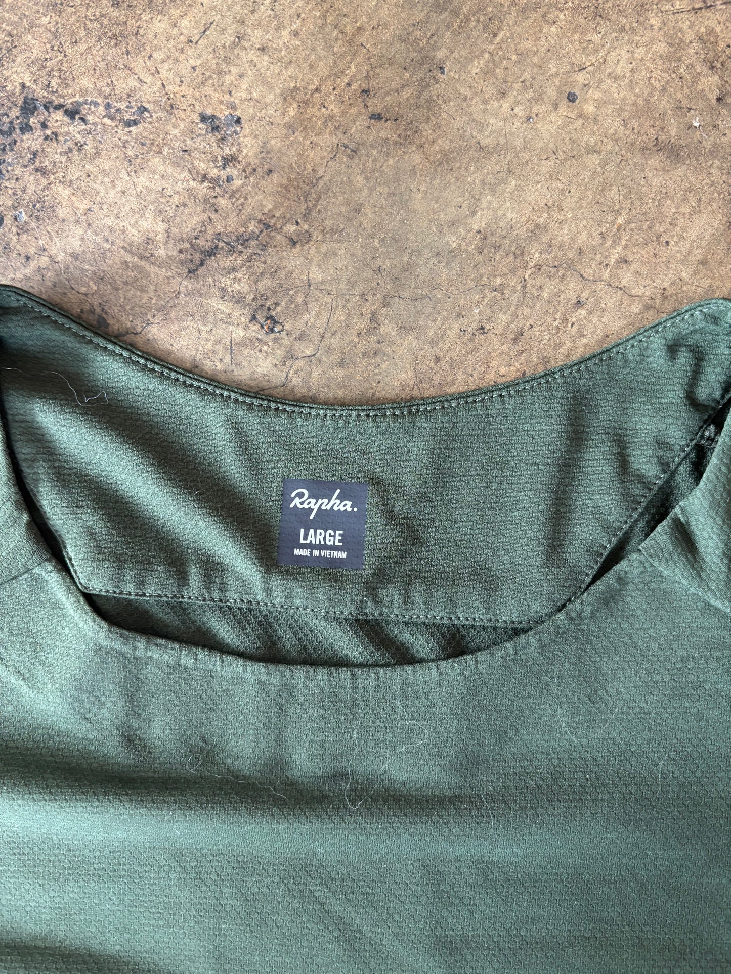 Green Rapha Cycling Shirt