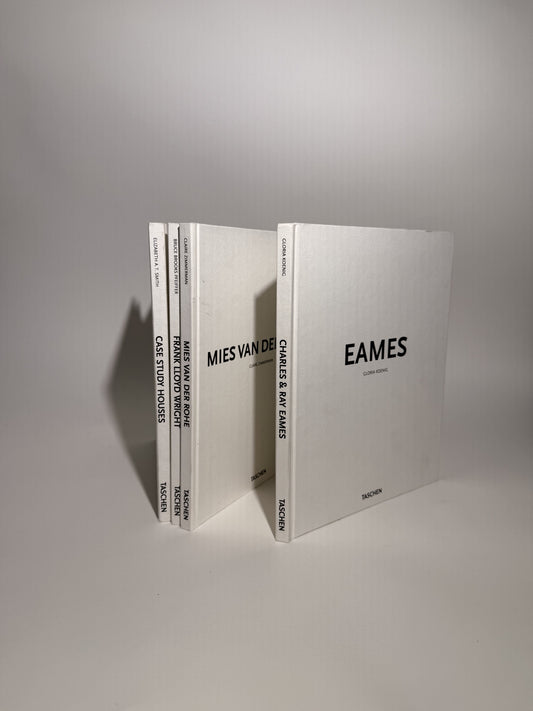 White Taschen Design Books
