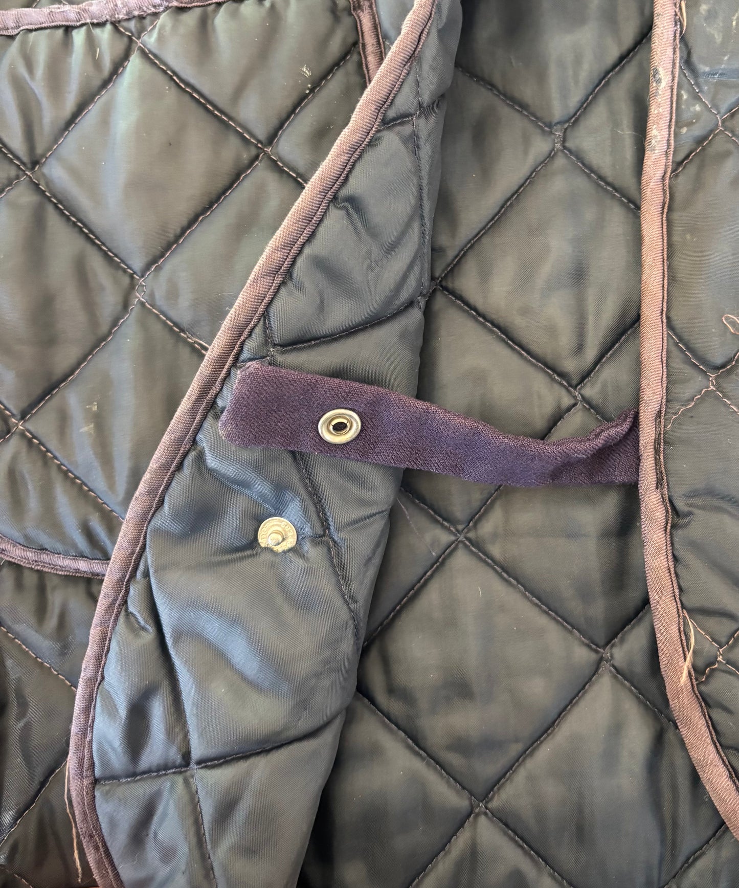 Navy Quilted Vest Liner