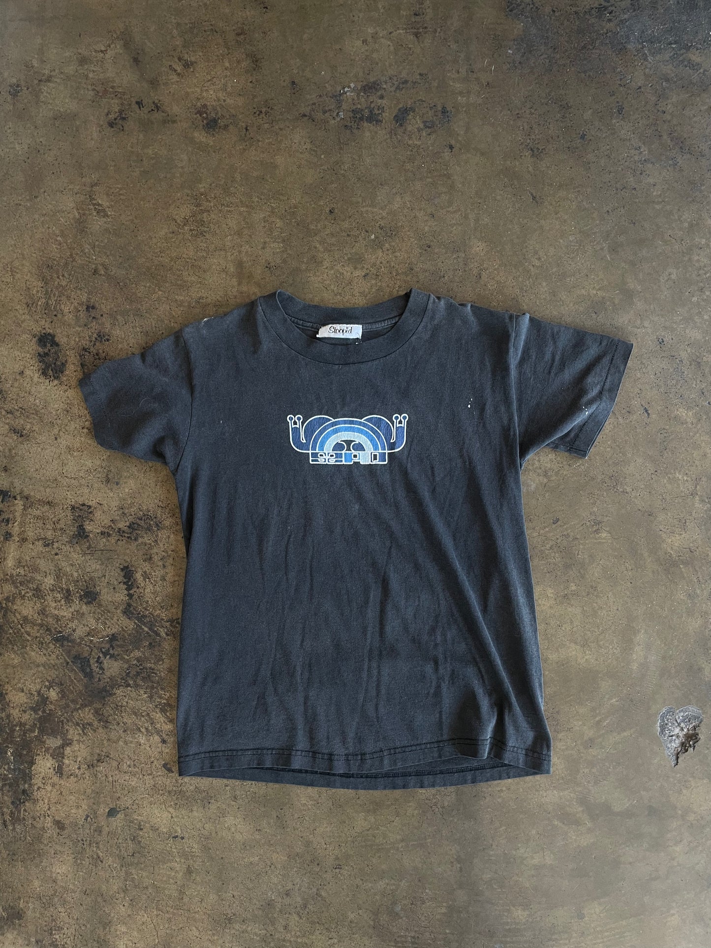Black Y2K Stoopid Graphic Tee