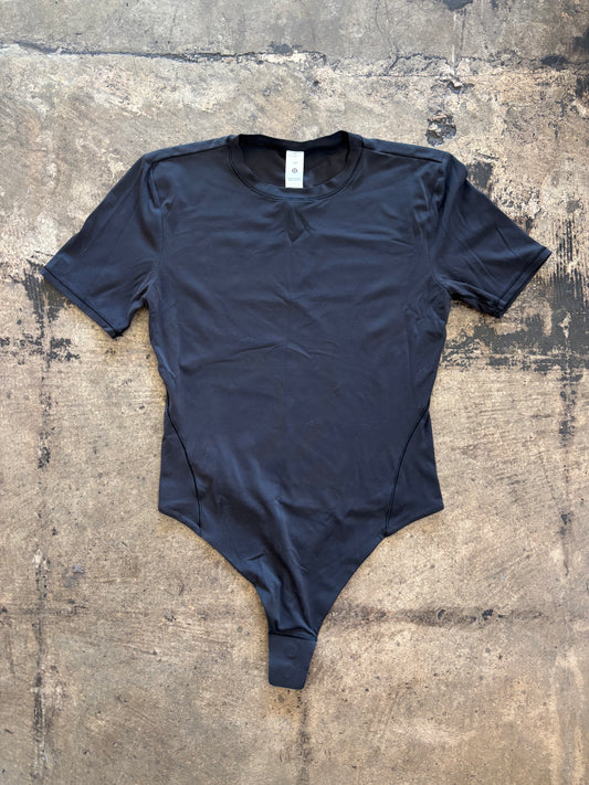 Black Lululemon Crewneck Bodysuit