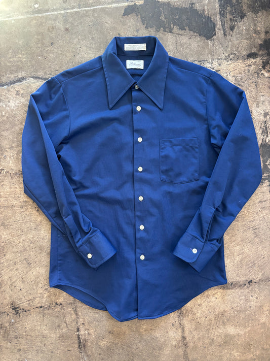 Navy Pelham Button Up