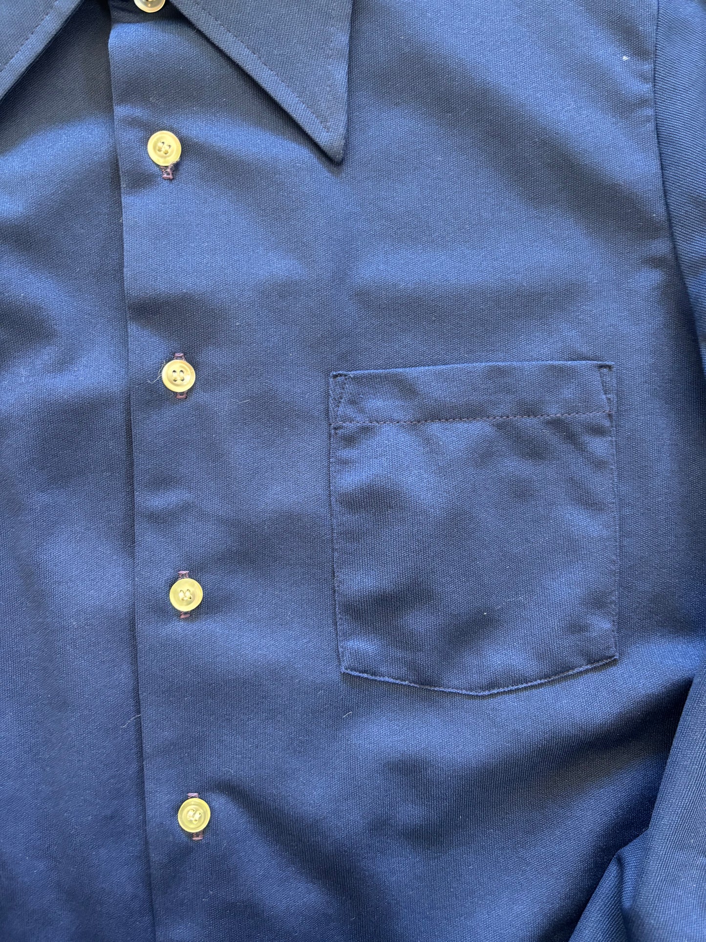 Navy Pelham Button Up
