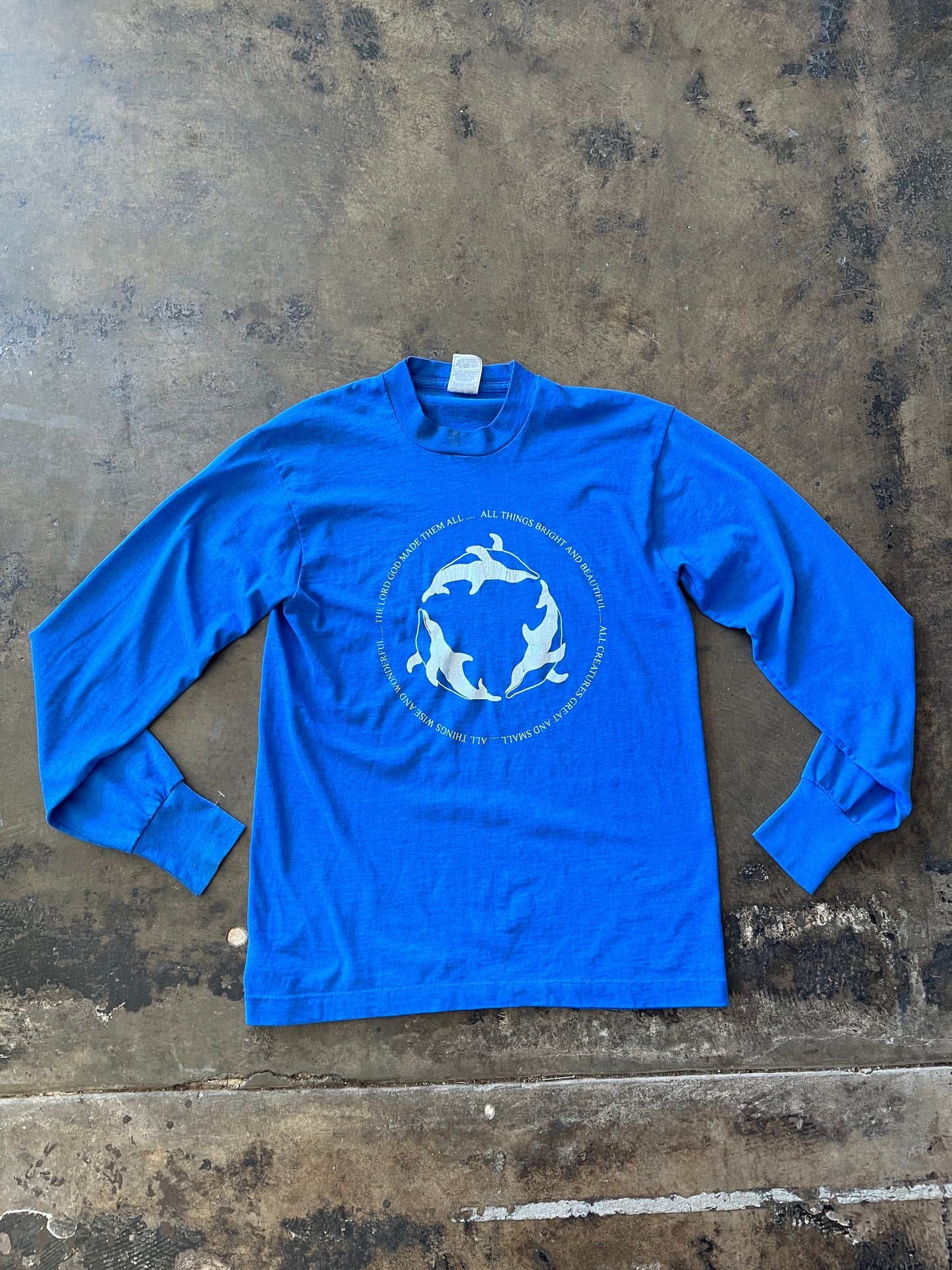 Blue Dolphin Long Sleeve Tee