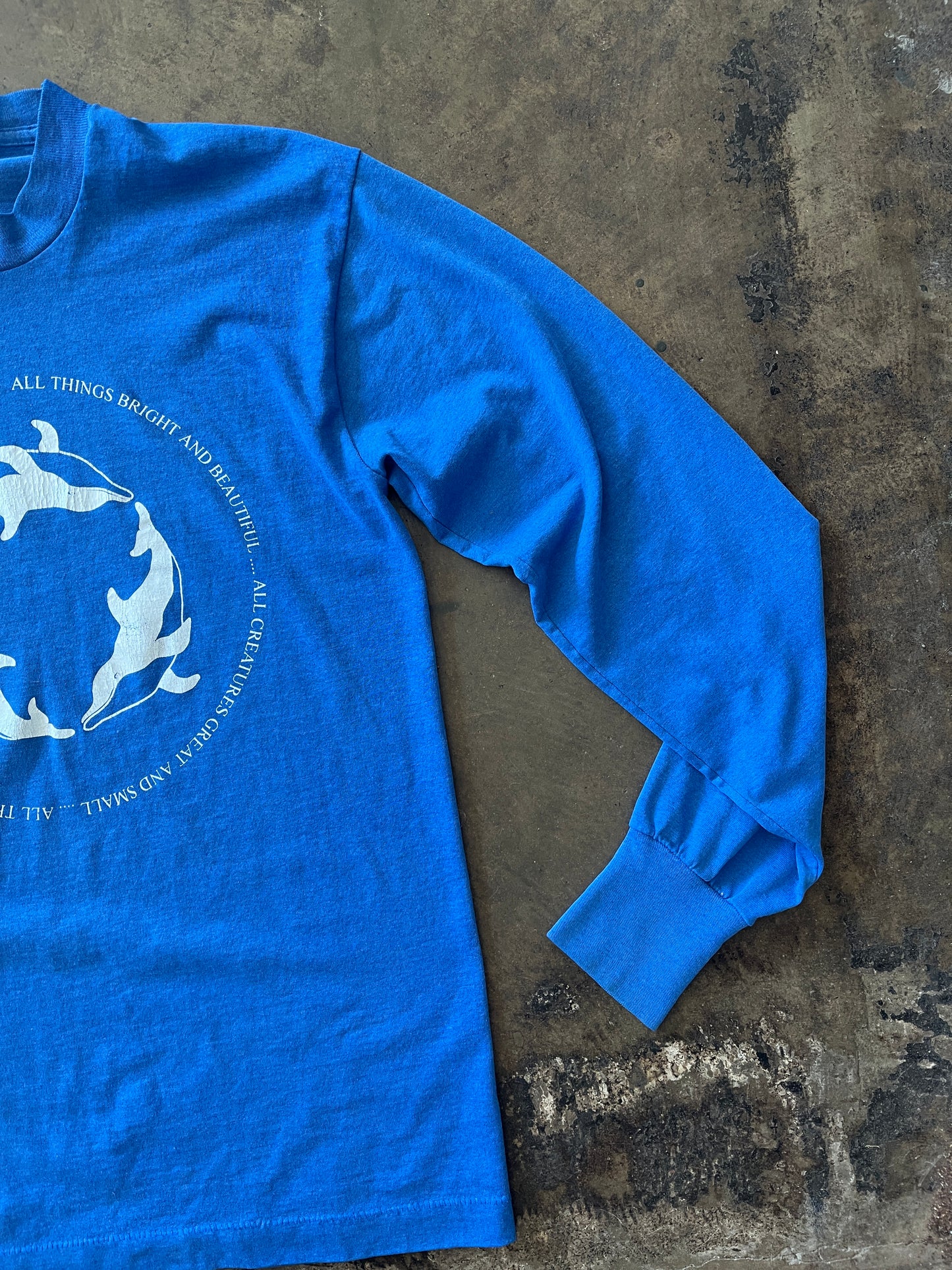 Blue Dolphin Long Sleeve Tee