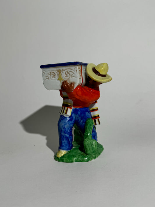 Japanese Ceramic Cowboy with Box
