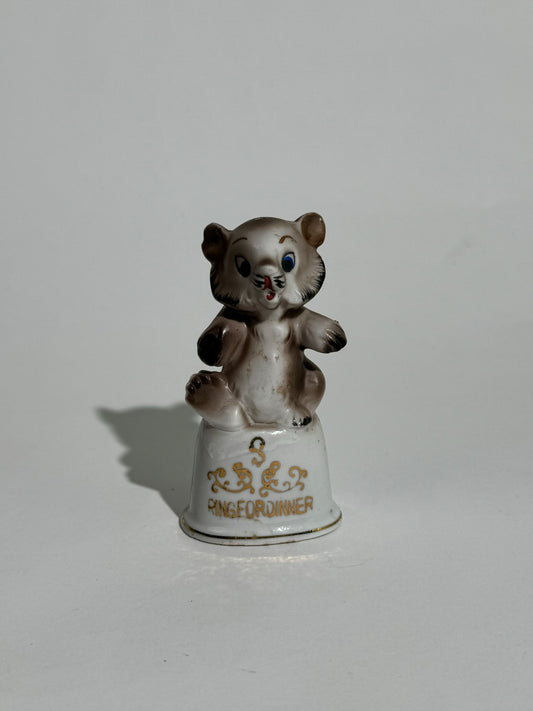 Chipmunk Bell Salt + Pepper Shakers