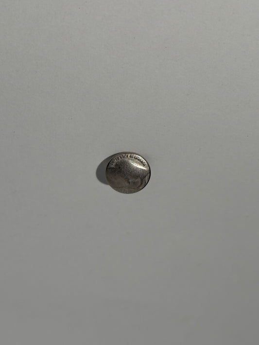 Buffalo Nickel Button
