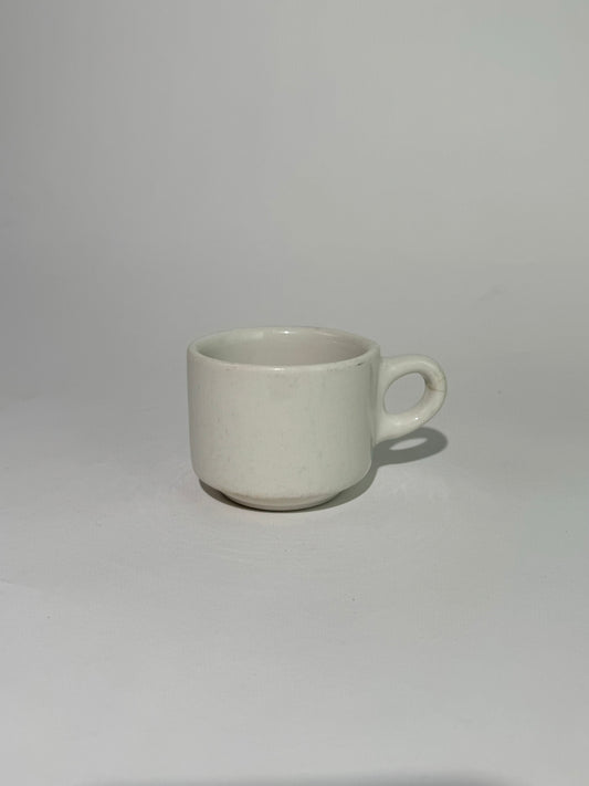 Short White Mug