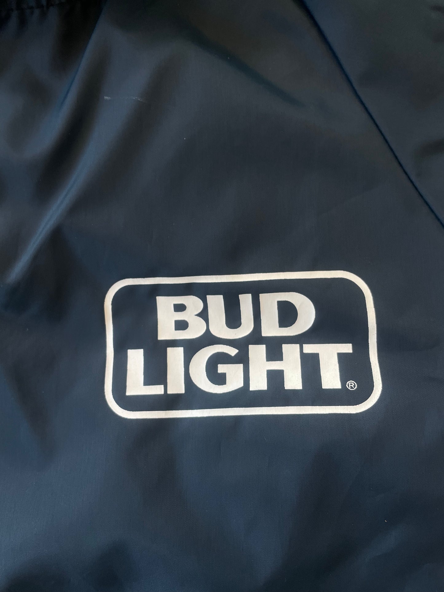 Navy Bud Light Quarter Zip Pull Over