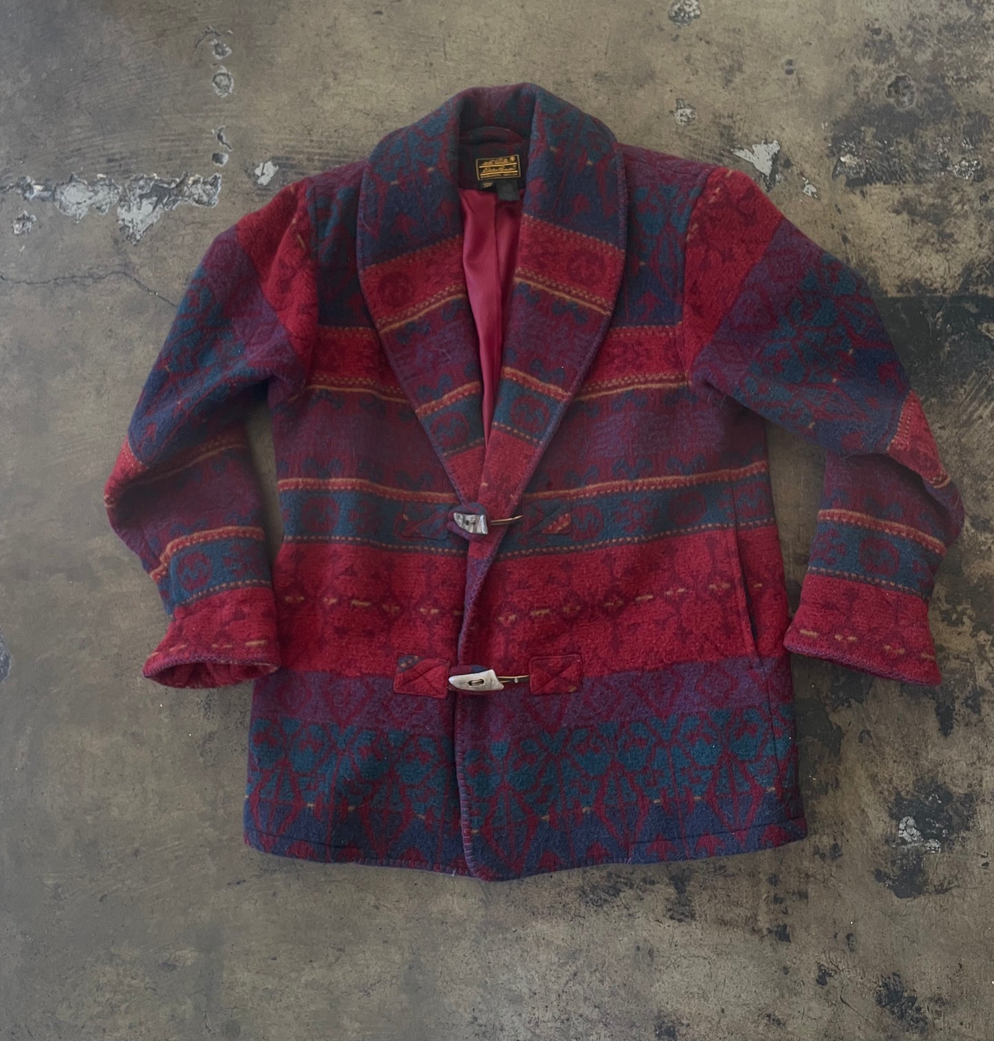 Eddie Bauer Native Sunset Print Jacket