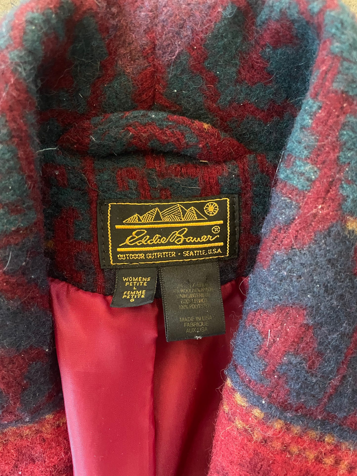 Eddie Bauer Native Sunset Print Jacket