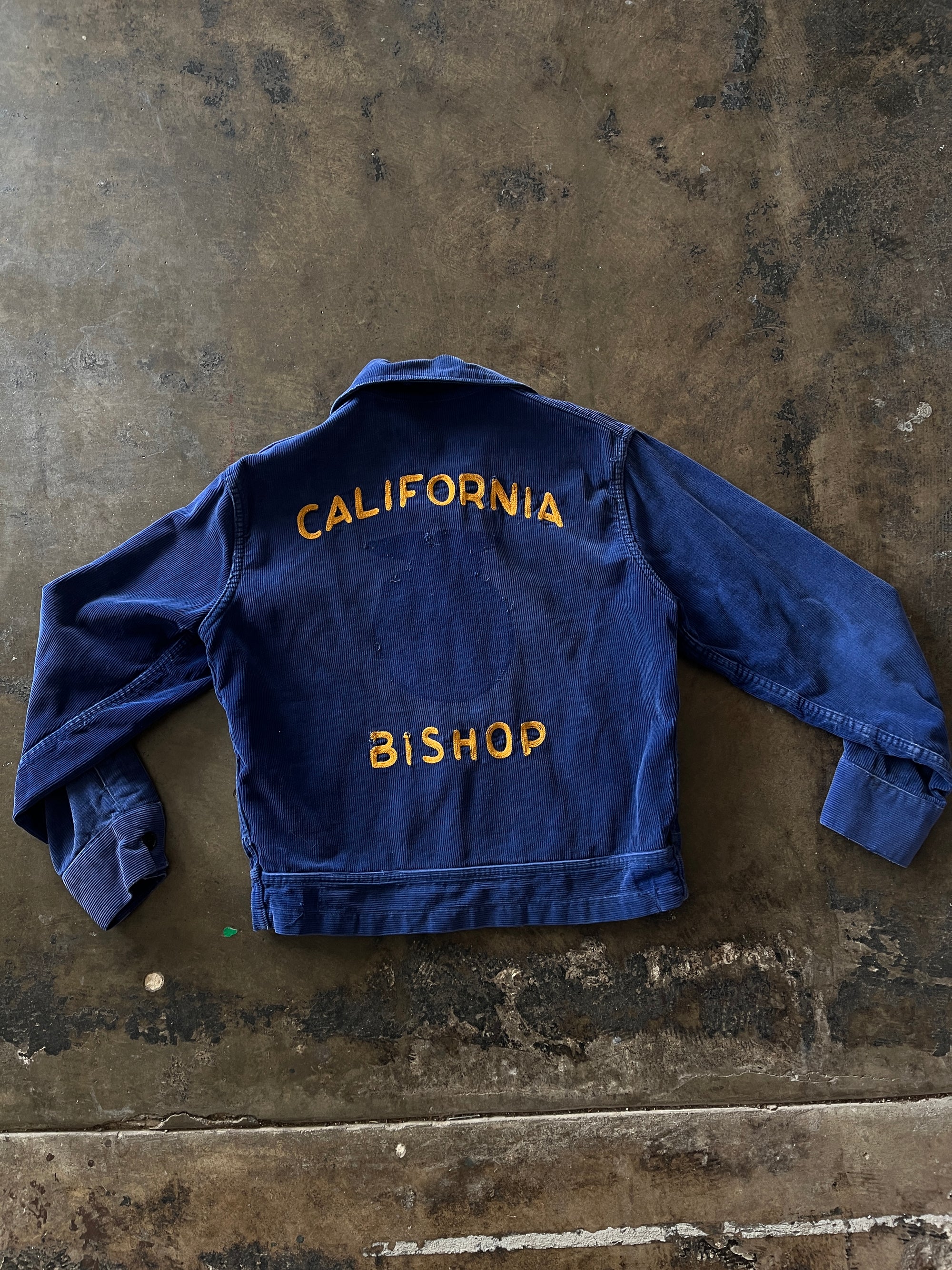 Blue Corduroy California FFA "Bishop" Coat
