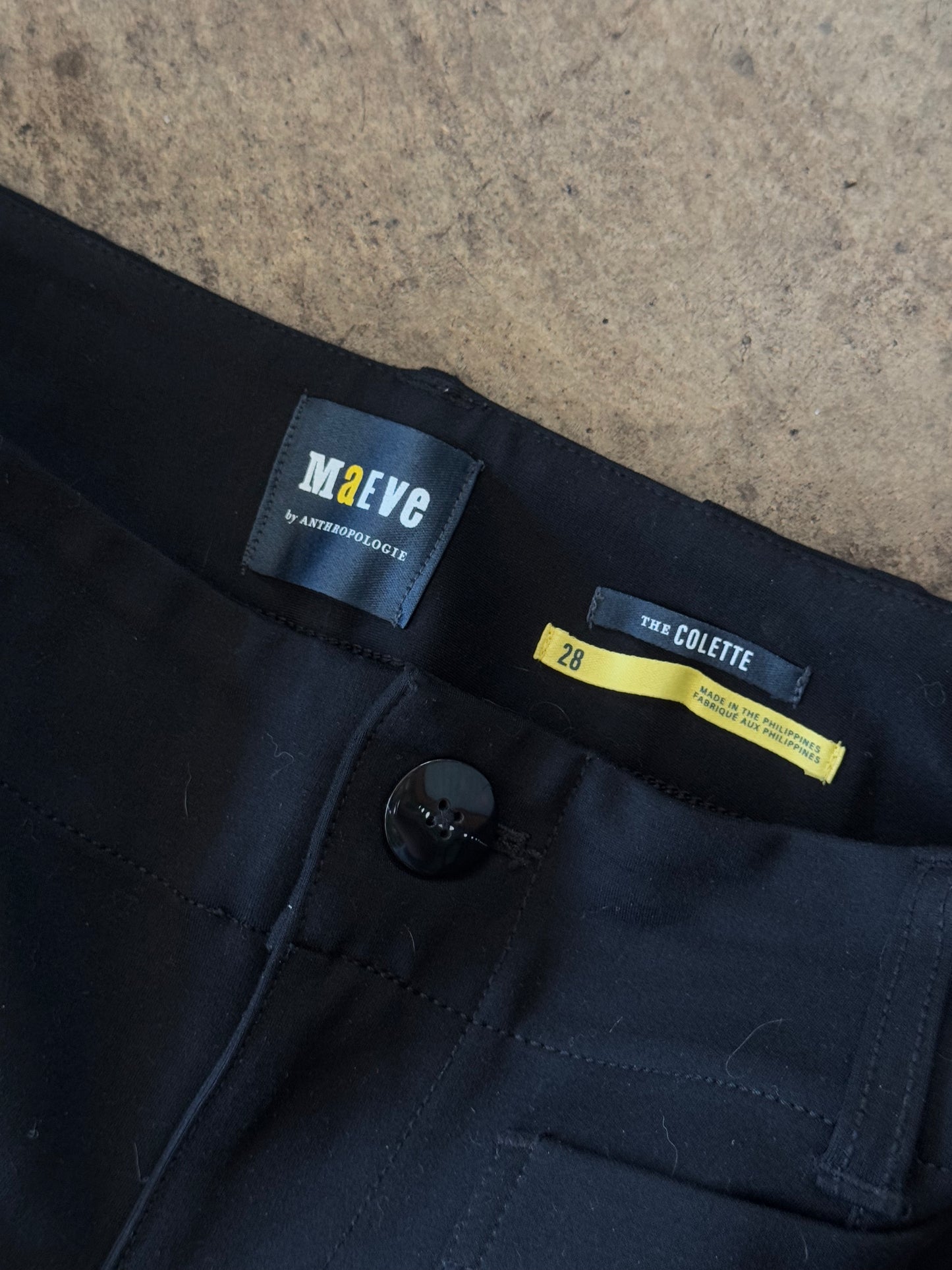 Maeve Black Colette Pants