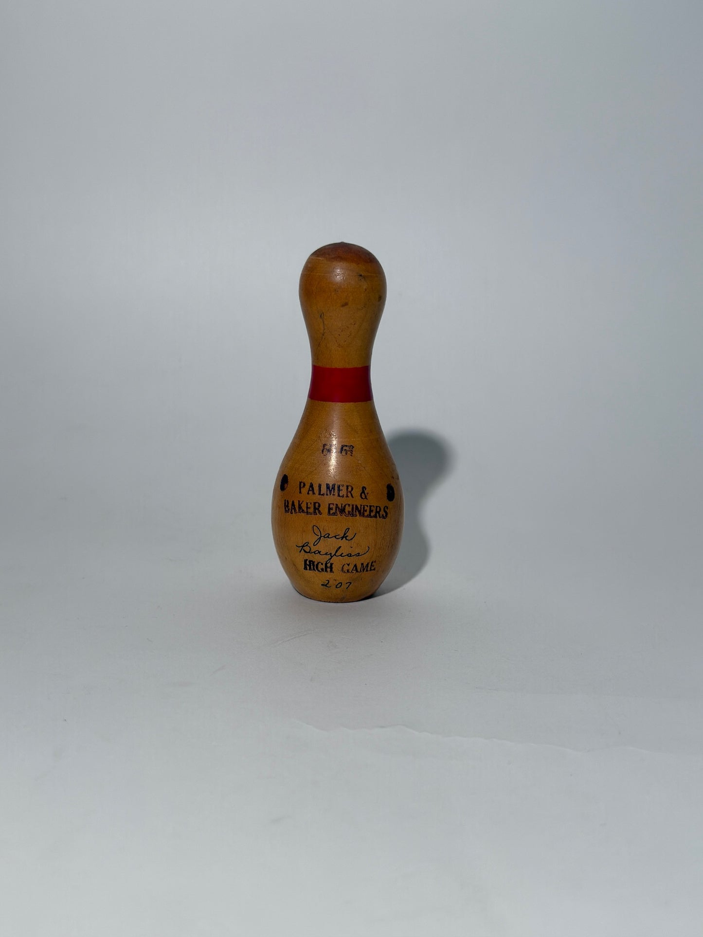 Mini Wooden Bowling Pin