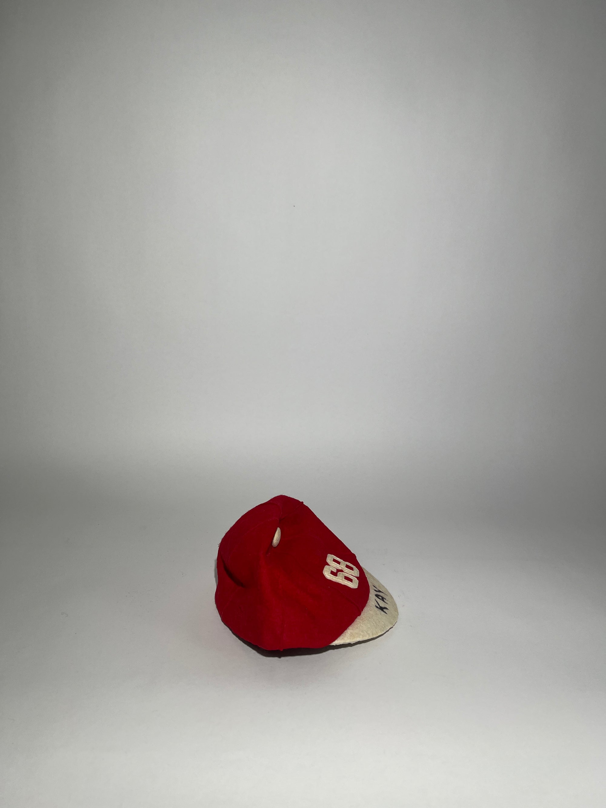 Red "68" Baseball Hat