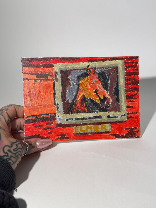"Elmer" Horse Paint by Numbers