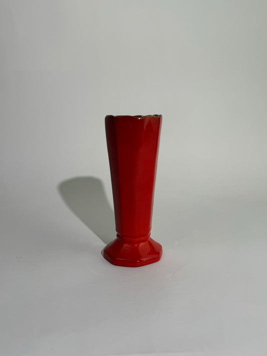 Frankoma Red Goblet