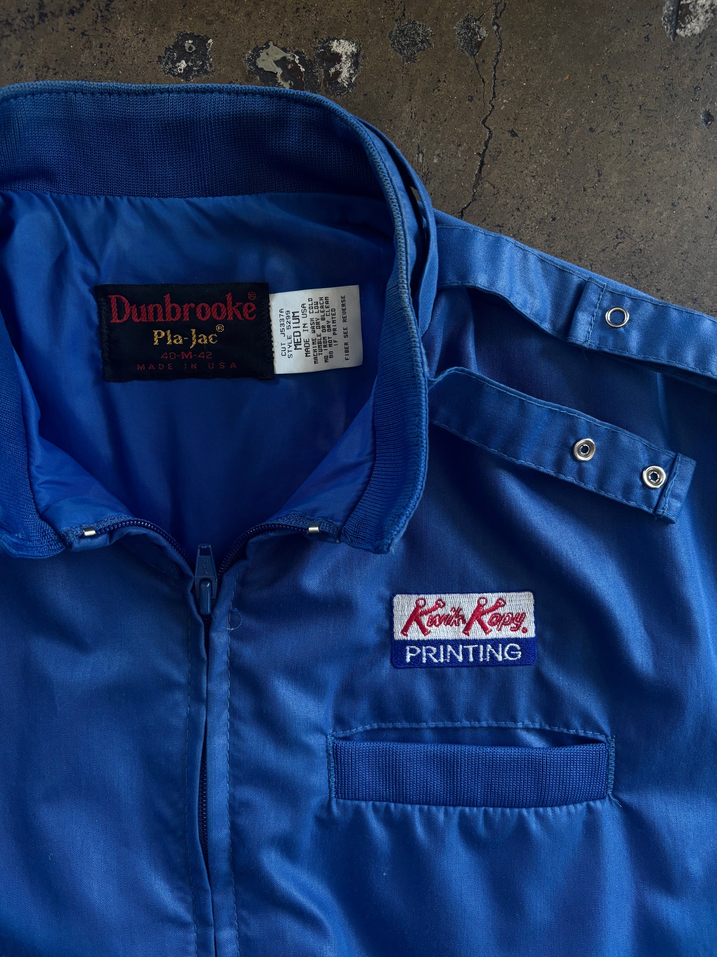 Blue Kwik Kopy Jacket