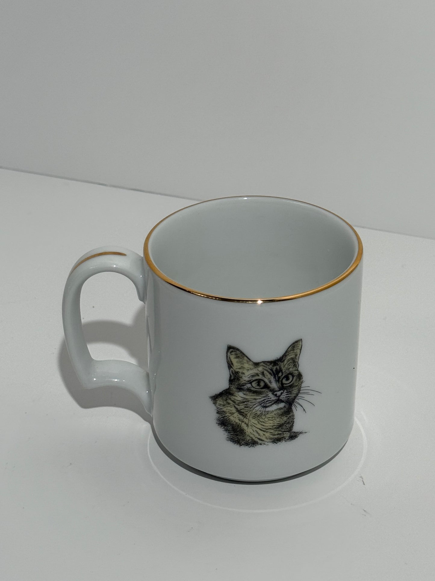 Cat Porcelain Tea + Cup Set