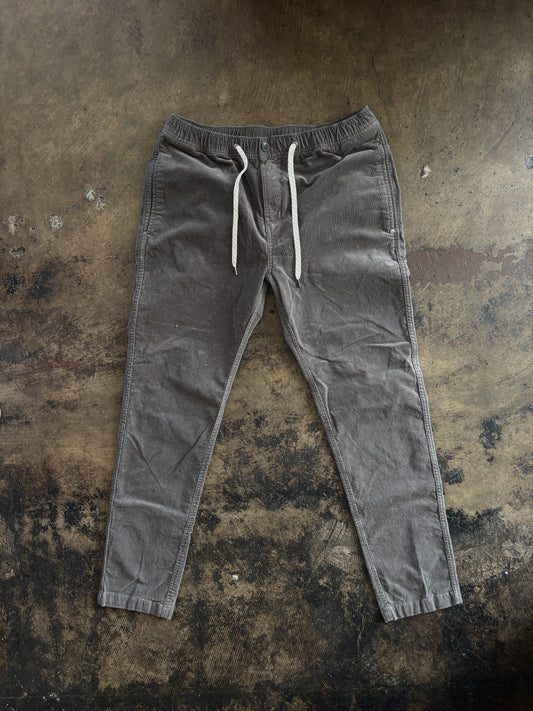 Gray Corduroy Vuori Pants