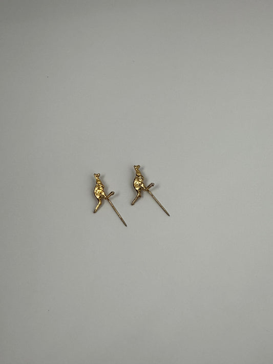 Kangaroo Hat Pin