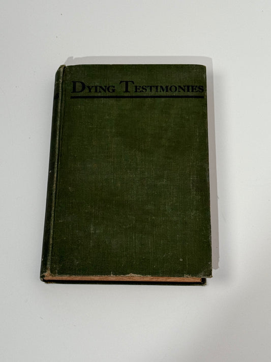 Dying Testimonies