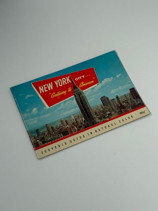 New York City Souvenir Pamphlet