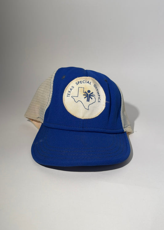 Blue + White Texas Special Olympics Trucker Hat
