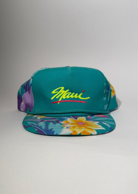 Floral Printed Maui Hat