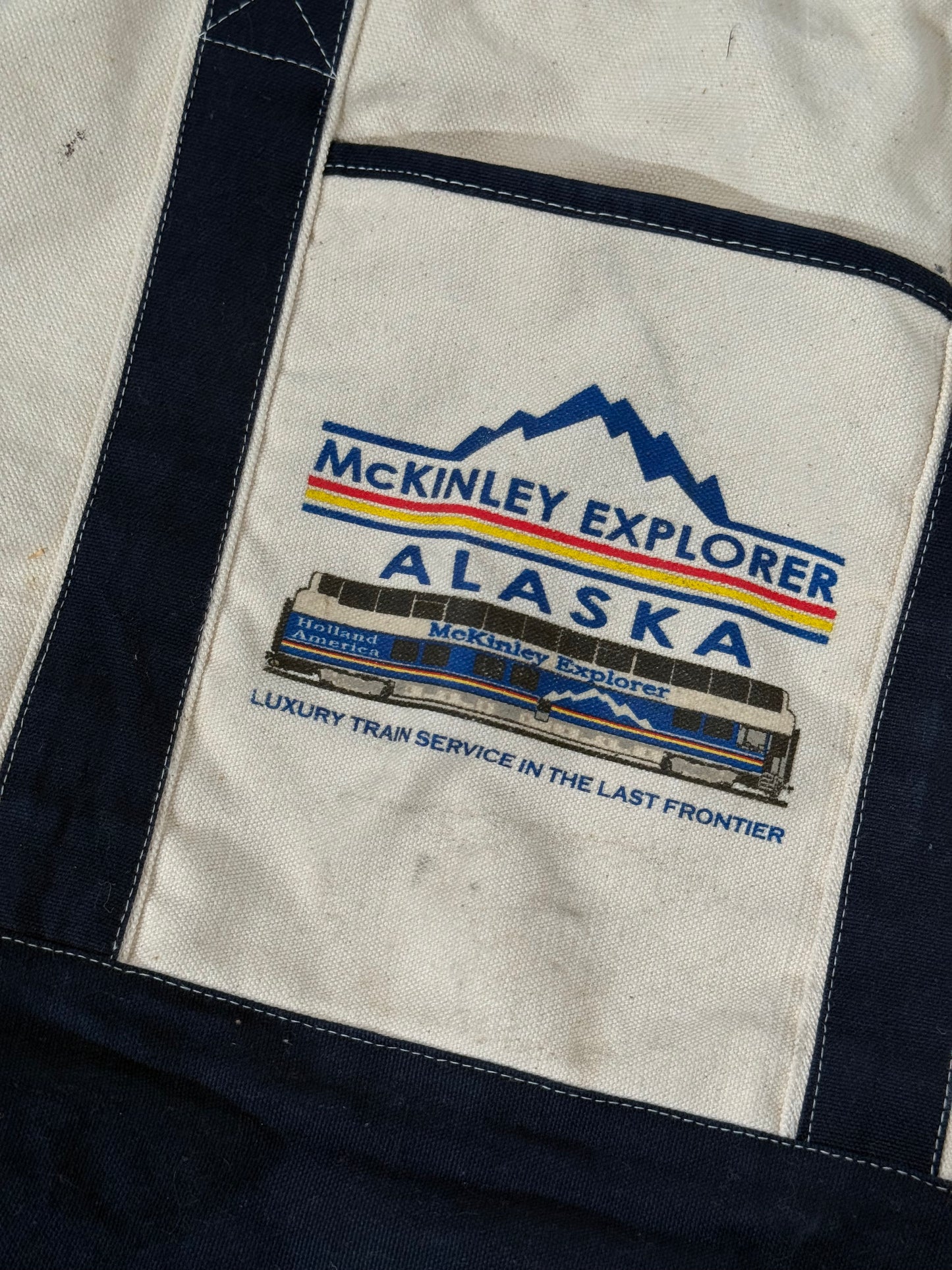 McKinley Explorer Alaska Canvas Tote