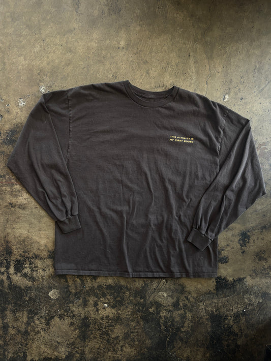 Brown South Congress Hotel Long Sleeve Tee
