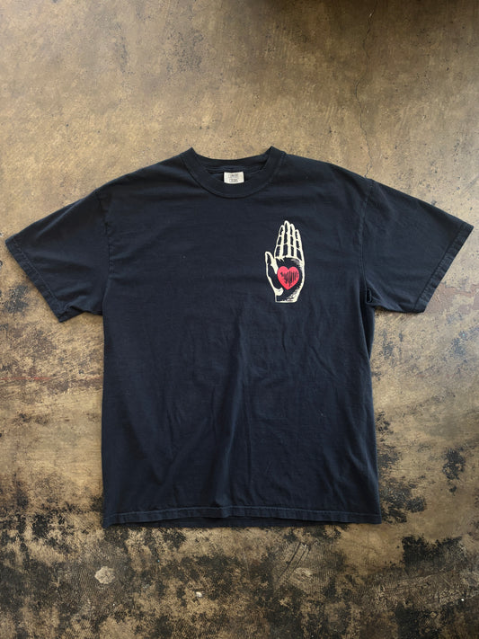 Black Valentine Texas Bar Tee
