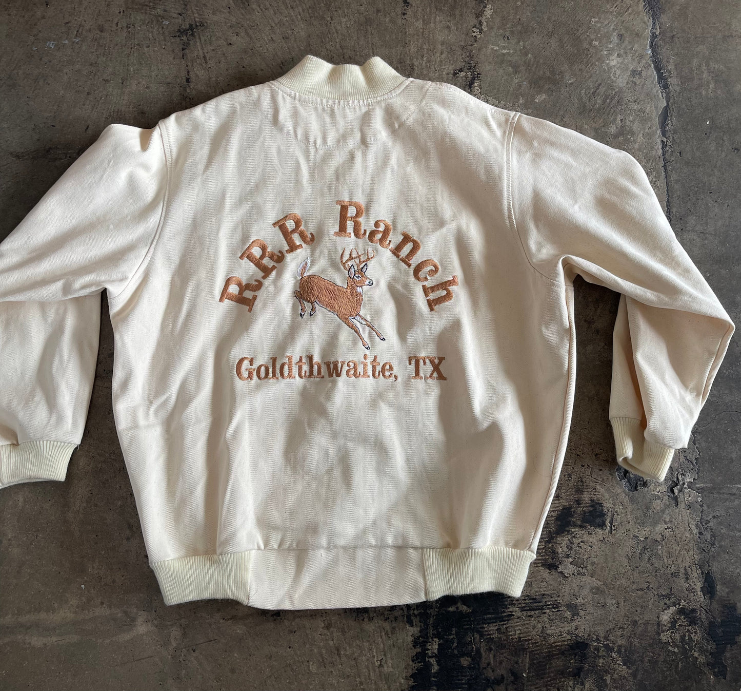 Cream Canvas BRR Ranch Jacket