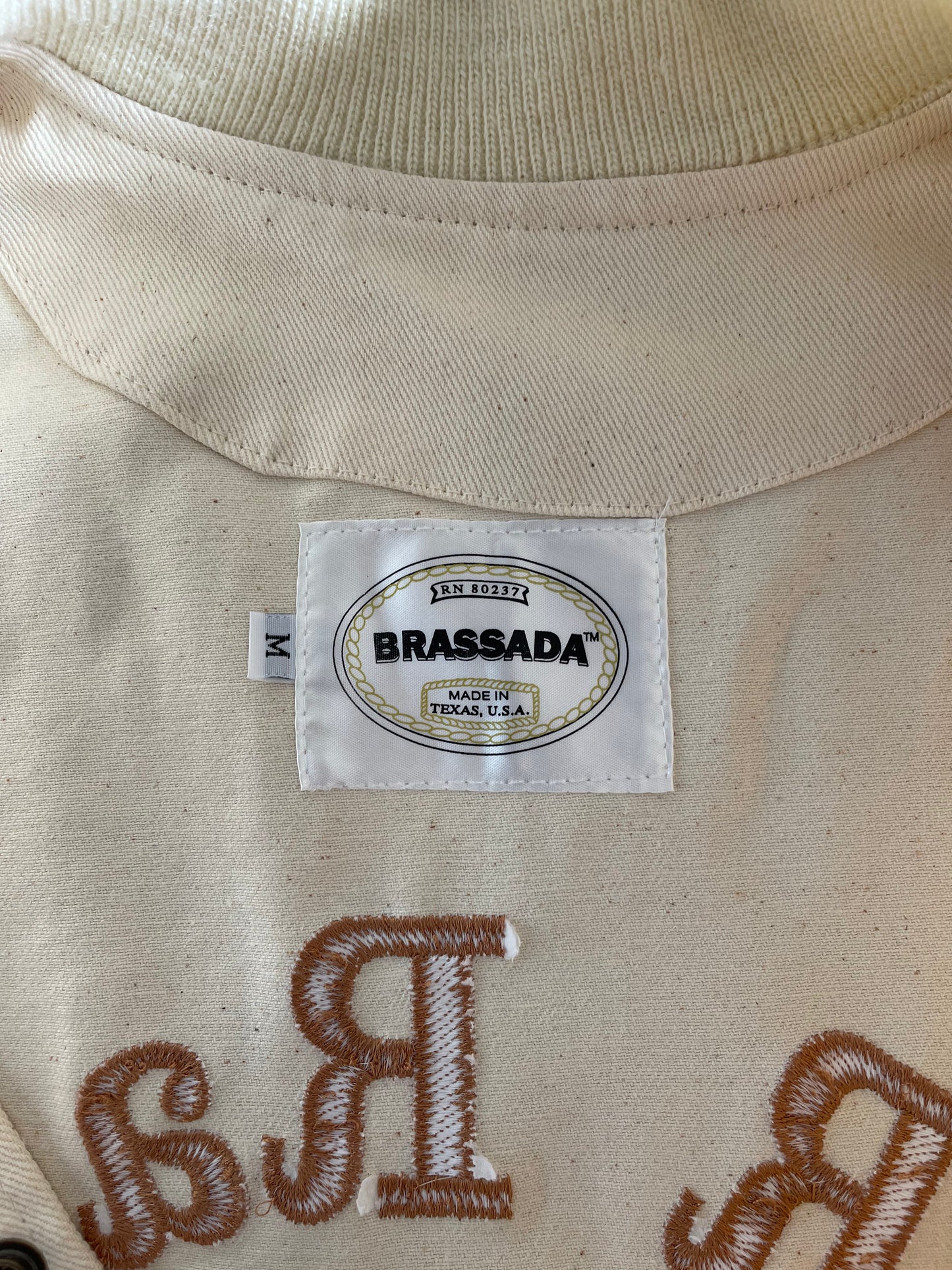 Cream Canvas BRR Ranch Jacket