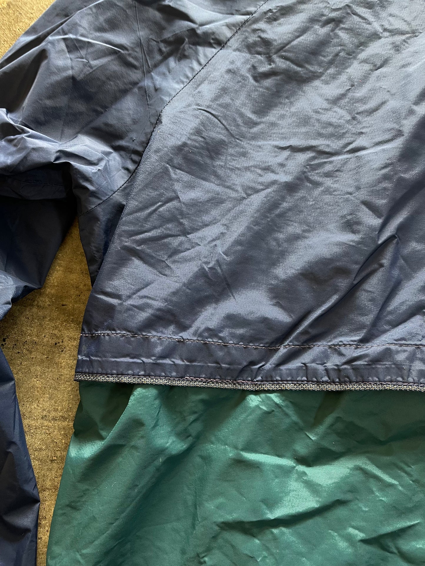 Navy / Teal / Purple GoreTex Windbreaker