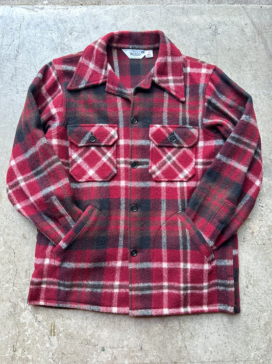 Red Buffalo Plaid Woolrich Jacket