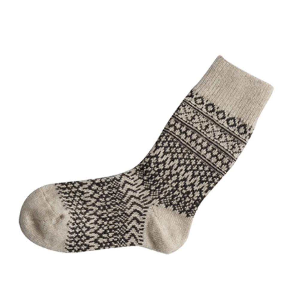 Wool Jacquard Socks