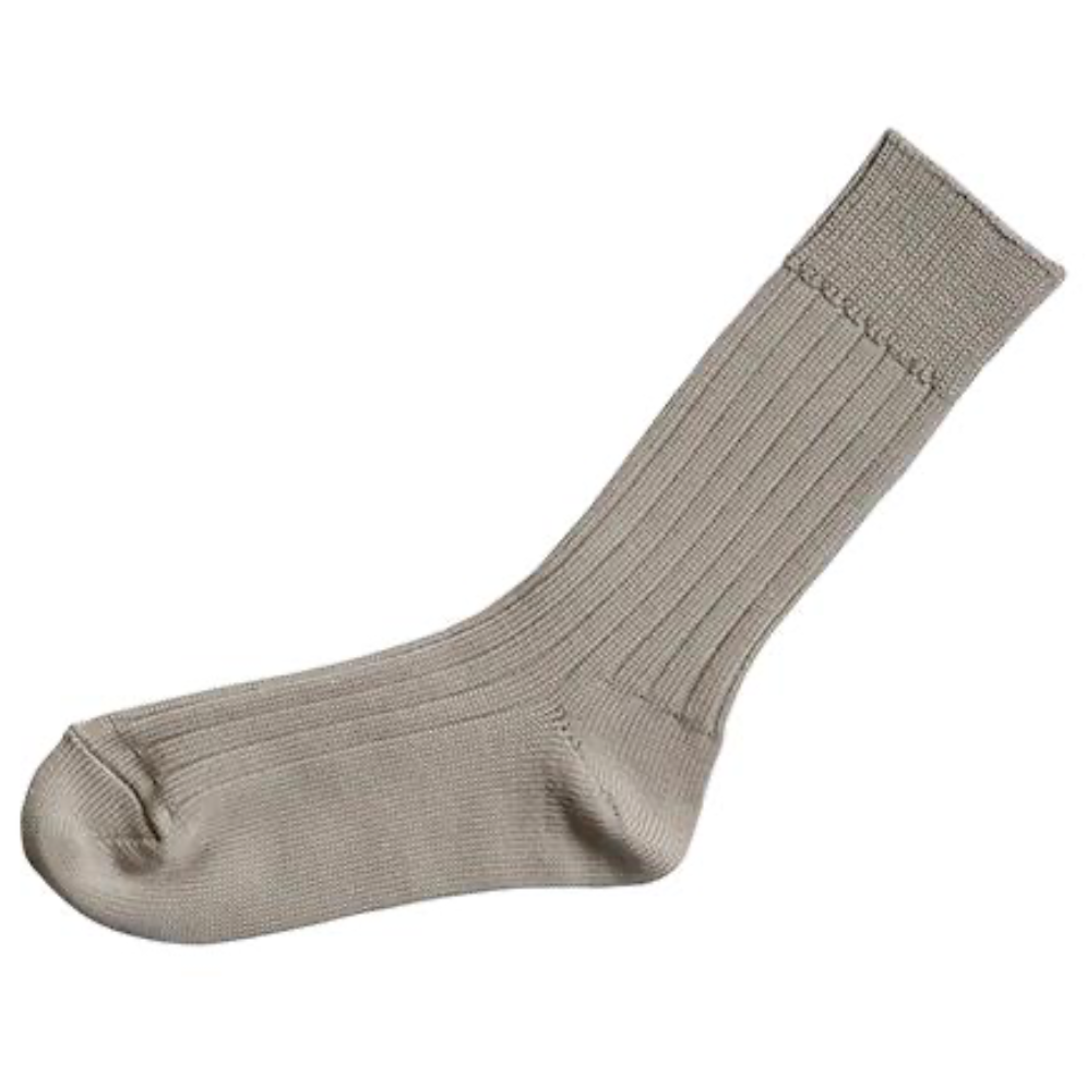 Egyptian Cotton Ribbed Socks