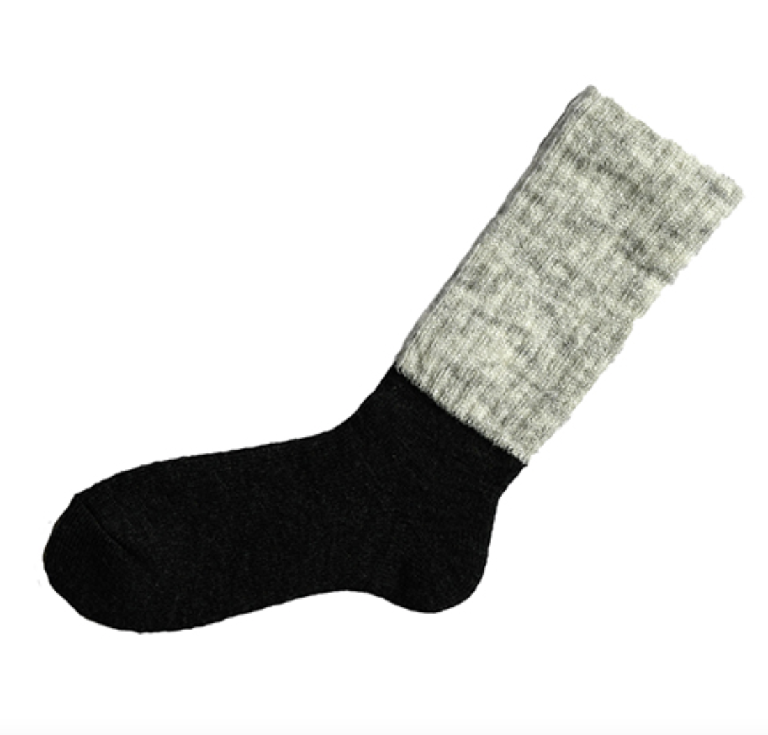 Mohair Wool Pile Socks