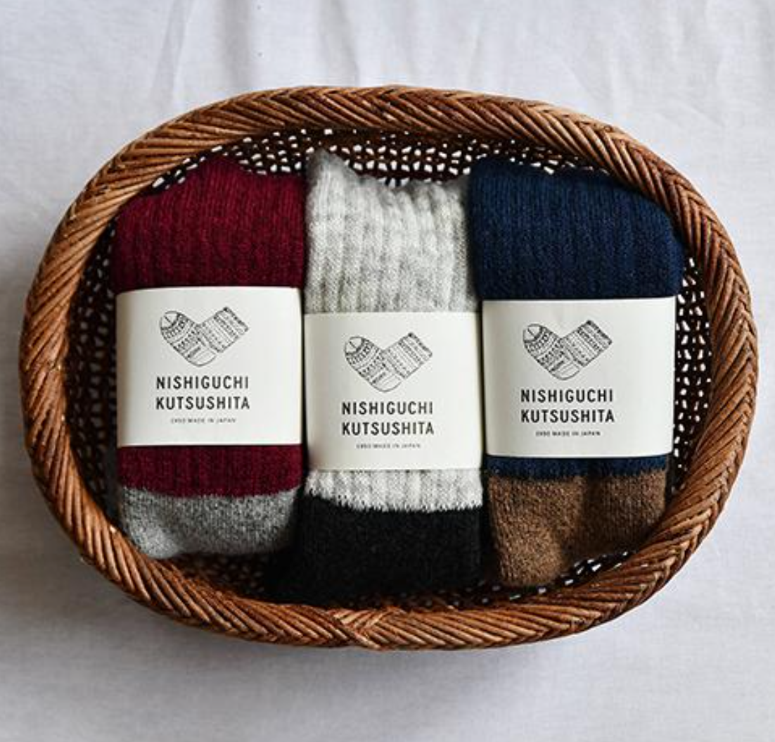Mohair Wool Pile Socks