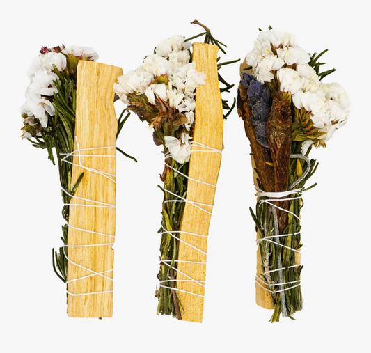 Palo Santo Floral Herb Smudge