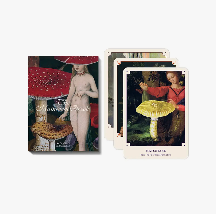 The Mushroom Oracle: 44 Card Deck and Guidebook