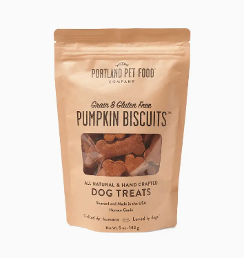 Grain and Gluten Free Pumpkin Dog Biscuits