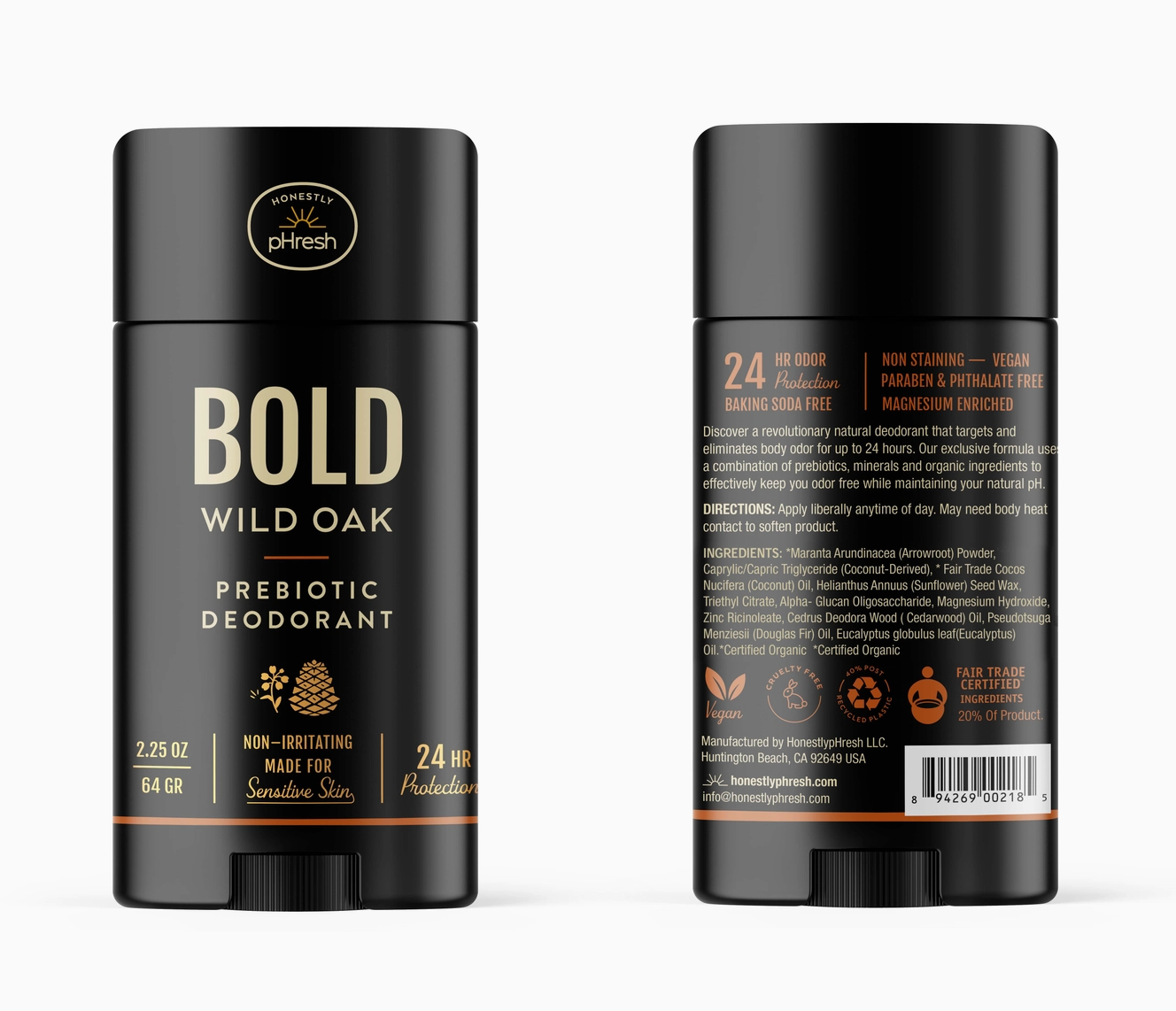 Bold Wild Oak Deodorant
