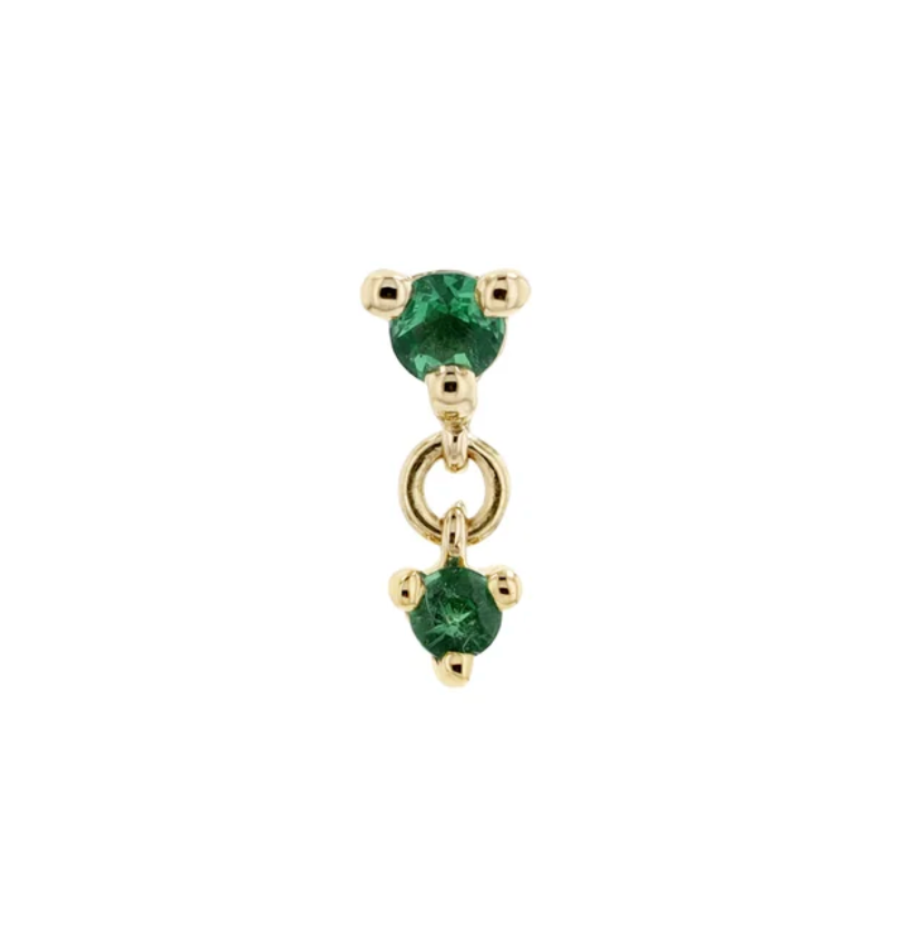 Modern Mood Cascade 2 - Tsavorite (Green Garnet)
